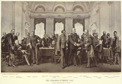 A berlini kongresszus alkotó: Anton Alexander von Werner
