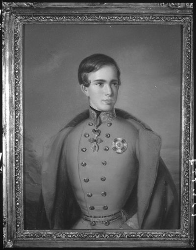 I. Ferenc József osztrák császár alkotó: Anton Einsle