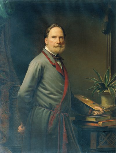 Önarckép alkotó: Anton Einsle