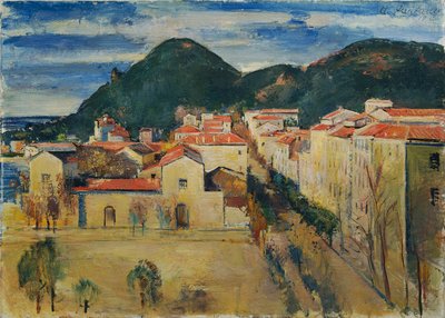 Ajaccio alkotó: Anton Faistauer