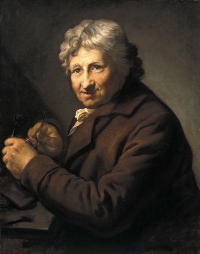 Németül: Daniel Nikolaus Chodowiecki (1726-1801). Um 1800/ 1801 Daniel Nikolaus Chodowiecki portréja alkotó: Anton Graff