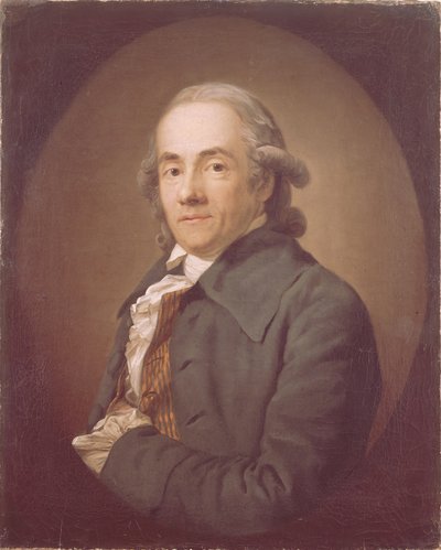 Christian Friedrich Voss portréja 1724-1795 alkotó: Anton Graff