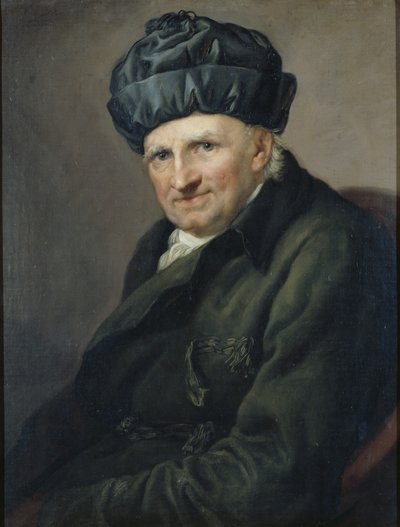 Johann Joachim Spalding prépost házikabátban alkotó: Anton Graff