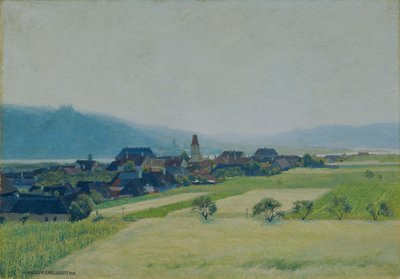 Reggel a Dunán alkotó: Anton Hans Karlinsky