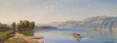 Anton Hlavacek Caldonazzosee bei Trient alkotó: Anton Hlavacek