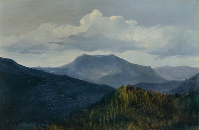 A Schneeberg Gutenstein közelében alkotó: Anton Hlavacek