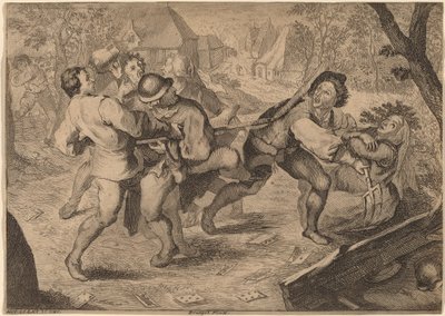 Parasztok harca alkotó: Anton Joseph Prenner after Pieter Bruegel the Elder