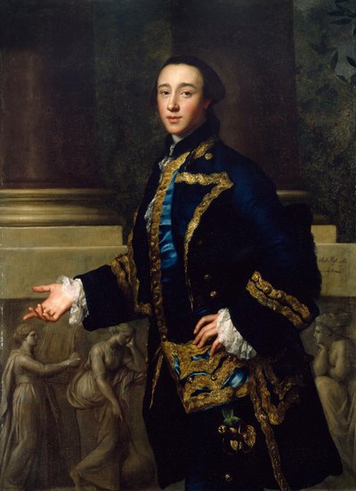 Thomas Conolly (1738–1803) portréja alkotó: Anton Raphael Mengs