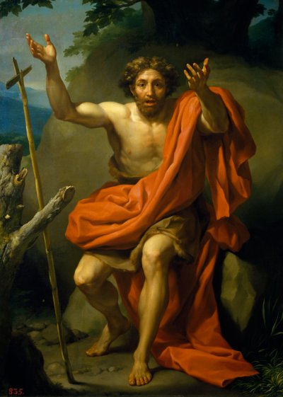 Keresztelő Szent János igehirdetés, Anton Raphael Mengs alkotó: Anton Raphael Mengs