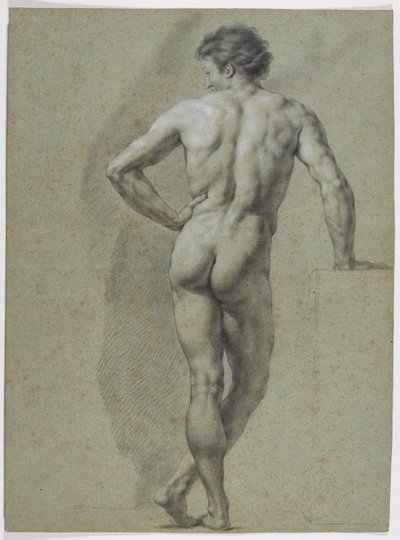 Álló hátakt, bal karjára támaszkodva alkotó: Anton Raphael Mengs