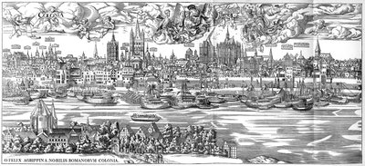 Köln 1530-ban, 1903-ban. alkotó: Anton Woensam