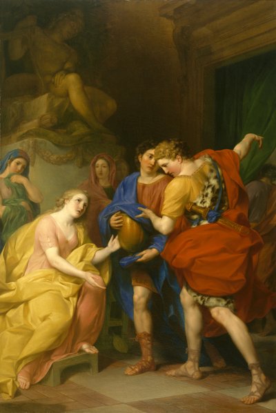 Orestes visszatérése, 1786 alkotó: Anton von Maron