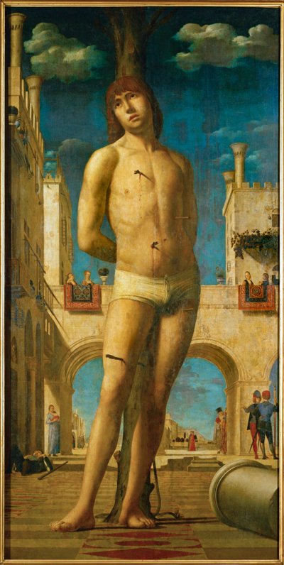 Szent Sebestyén (festmény) alkotó: Antonello da Messina
