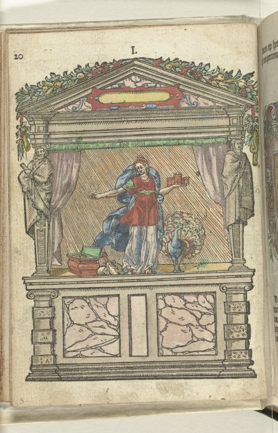 Jelenet Junóval, 1578 alkotó: Antoni van Leest