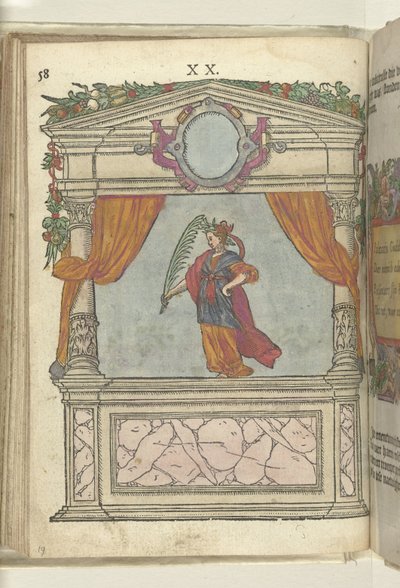 Jelenet a győzelem megszemélyesítésével (Palmaris), 1578 alkotó: Antoni van Leest