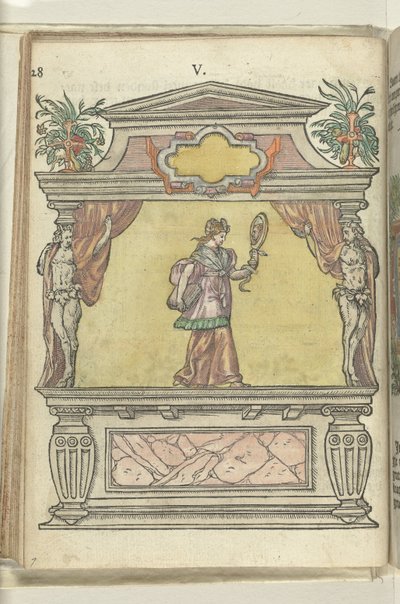Jelenet az igazság megszemélyesítésével, 1578 alkotó: Antoni van Leest