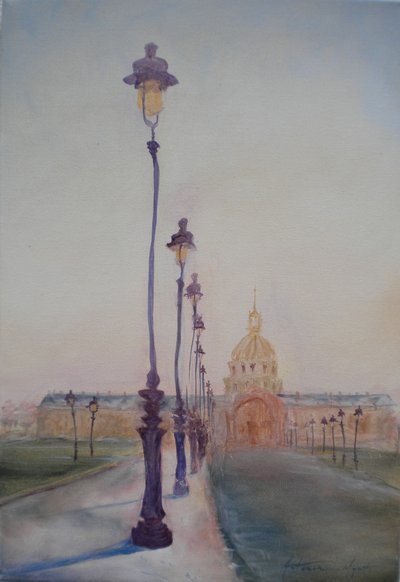 Lámpaoszlop a Dómtemplom előtt, 2010 alkotó: Antonia Myatt