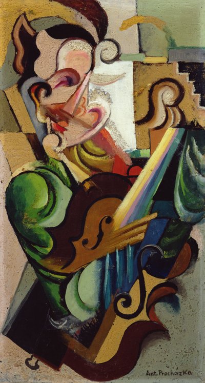 A hegedűs alkotó: Antonin Prochazka