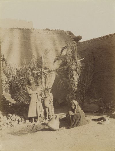 Berber család, Egyiptom alkotó: Antonio Beato