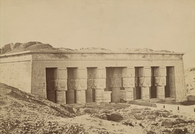 Dendera: Fa?ade alkotó: Antonio Beato