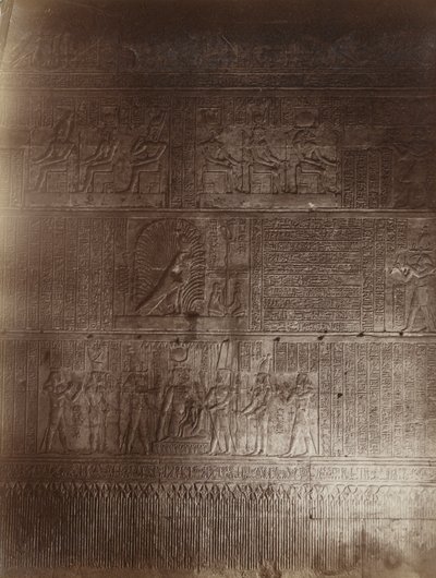 Templombelső, Philae alkotó: Antonio Beato