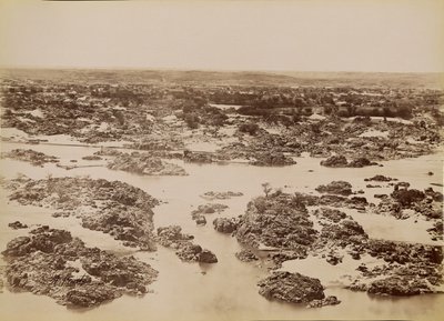 [Az első kataraktus látványa] / [Vue de la Premiere Cataracte] alkotó: Antonio Beato