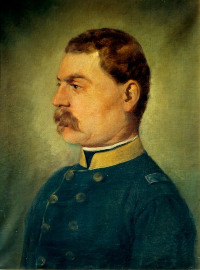 A tiszt (olaj, vászon) alkotó: Antonio Bignoli