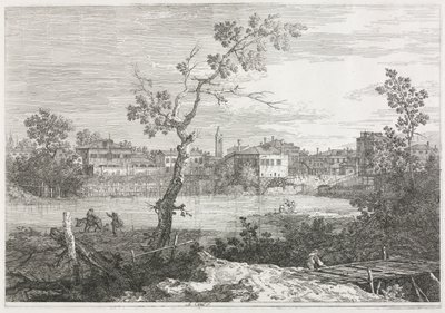 Kilátások: Kilátás Buranóra, egy városra a velencei lagúna egyik szigetén alkotó: Antonio Canaletto