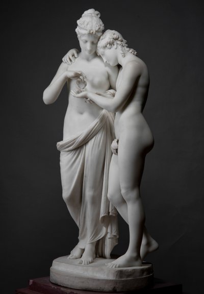 Amor és psziché, 1808. alkotó: Antonio Canova