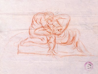 Ámor és psziché (rajz) alkotó: Antonio Canova