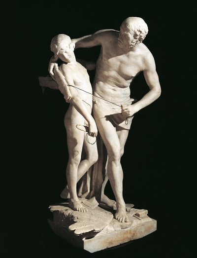 Antonio Canova (1757-1822) Daedalus és Icarus márványszobra, 220 cm magas alkotó: Antonio Canova