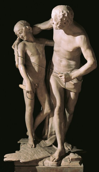 Antonio Canova (1757-1822) Daedalus és Icarus márványszobra, 220 cm magas alkotó: Antonio Canova