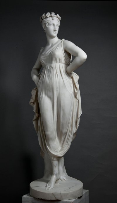 Táncosnő, 1811-1812. alkotó: Antonio Canova