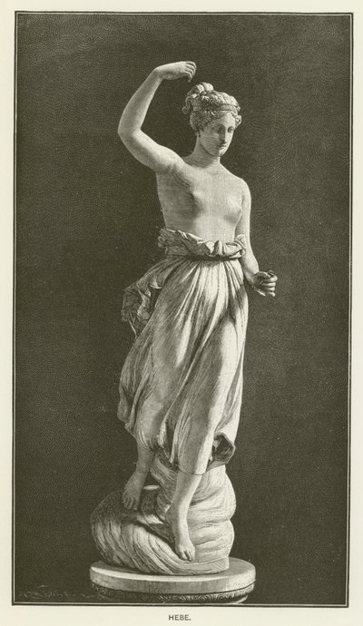 Hebe alkotó: Antonio Canova