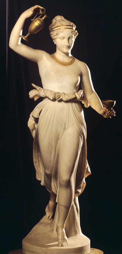 Antonio Canova (1757-1822) Hebe márványszobra alkotó: Antonio Canova
