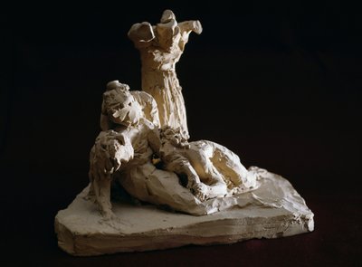 Krisztus siralma, Antonio Canova (1757-1822) terrakotta vázlata, Possagno, Veneto, Olaszország alkotó: Antonio Canova