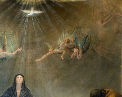 Antonio Canova siralma a halott Krisztus felett, részlet alkotó: Antonio Canova