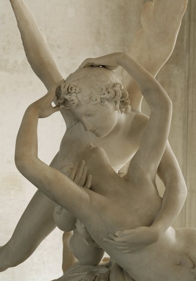 Psyche, akit Amor csókja hozott vissza az életbe ... alkotó: Antonio Canova