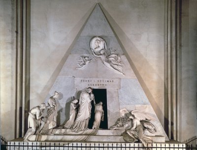 Mária Krisztina főhercegnő, Mária Terézia osztrák császárnő kedvenc lányának síremléke, 1798-1805 (márványból) alkotó: Antonio Canova