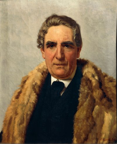Domenico Guerrazzi portréja (Livorno alkotó: Antonio Ciseri