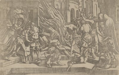 Holttestégetés, 1540-45. alkotó: Antonio Fantuzzi