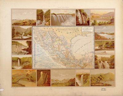 A Mexikói Egyesült Államok festői és történelmi atlasza. LOC 2008621671-10 alkotó: Antonio García Cubas