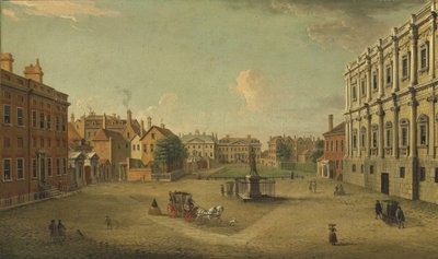 Négy kilátás Londonra: The Privy Garden, Whitehall alkotó: Antonio Joli