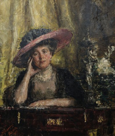 Lady Phillips, 1909. alkotó: Antonio Mancini