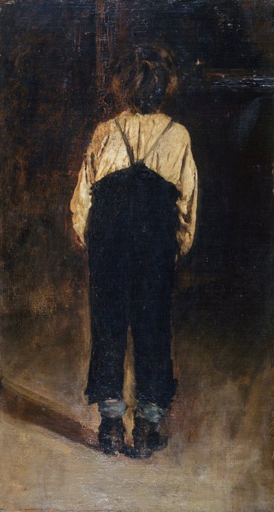 Madonnára nézve alkotó: Antonio Mancini