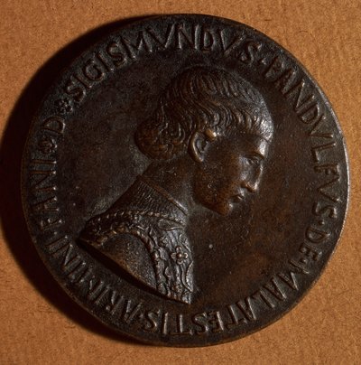 Sigismondo Pandolfo Malatesta képmása (Rimini, Rimini-1417 alkotó: Antonio Pisanello