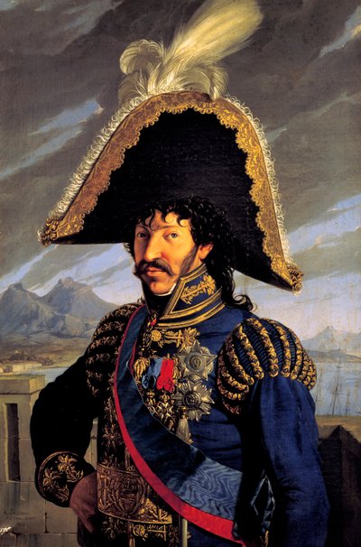 Joachim Murat portréja alkotó: Antonio Raffaele Callander