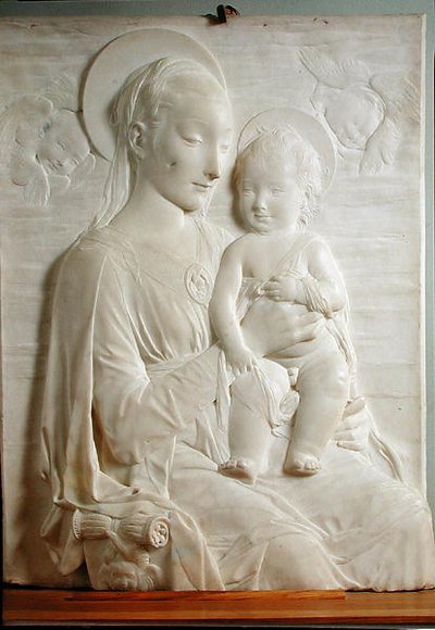 Madonna és gyermeke alkotó: Antonio Rossellino