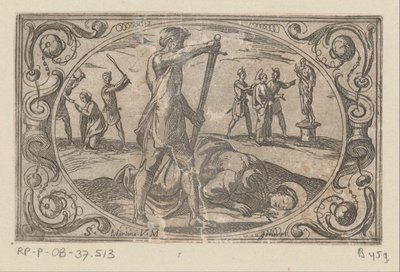H. Martina Romeinse martelaressen (sorozat címe) Imagini di moltes vergini Rom in mártírom (sorozat címe) alkotó: Antonio Tempesta