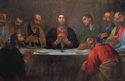 Az utolsó vacsora (olaj, vászon) alkotó: Antonio Viladomat